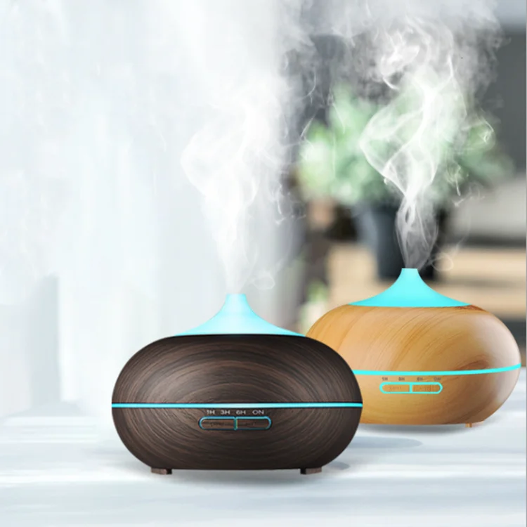 Ultrasonic Bamboo Atomizer Humidifier Fogger Water Air Cooler Mist Maker for Office