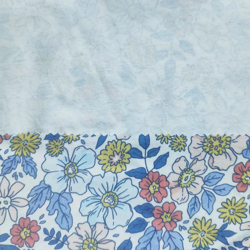 Hot sale 100% Cotton Digital Printed Jersey Fabric For T-shirt