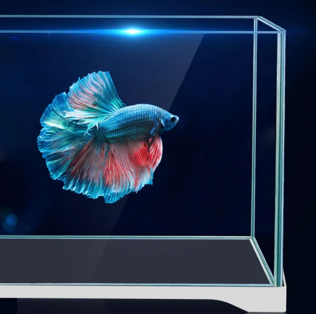 SUNSUN AT Series Accessories Plastic Betta Decoration Small Mini PVC Unique Acrylic Glass Biofloc Fish Tank Aquarium
