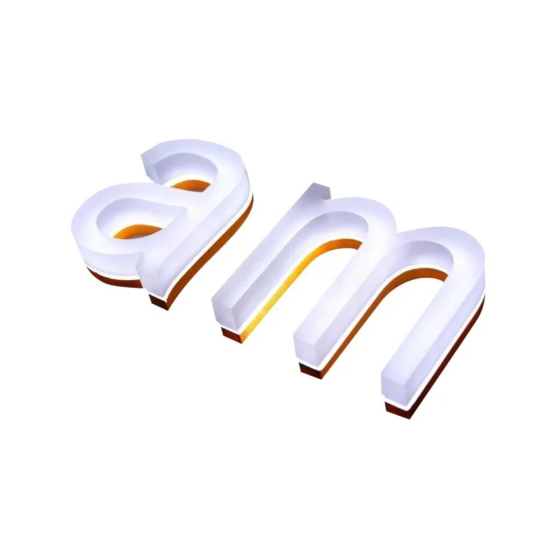 custom acrylic 3d channel luminous letter sign custom wall 3d led channel 3d letter