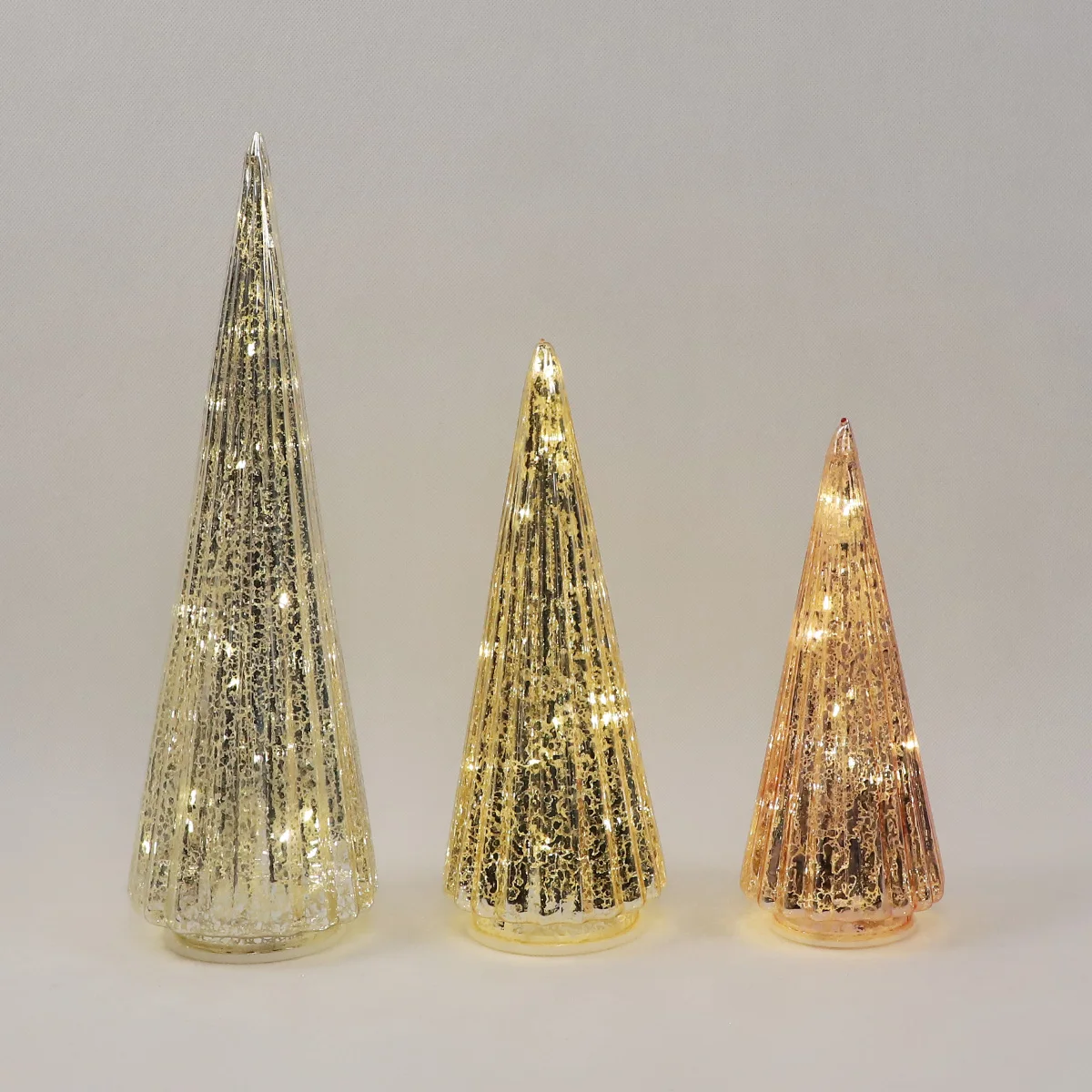 hot sell Set of 3 Snowflakes Tree Boxes led christmas lights gift box for Home Yard Xmas Tree Party Holiday Decor