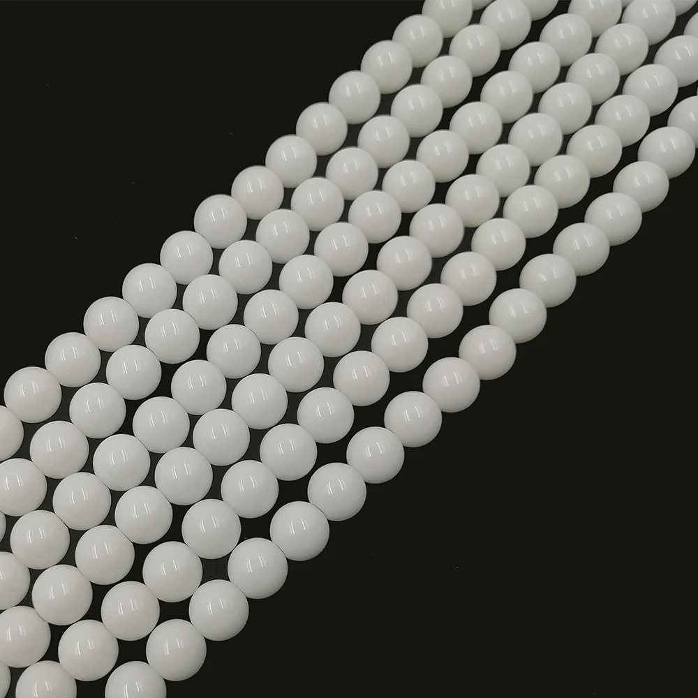 Small Size Clear Glass Assortment Color Crystal Wholesale Solid Round Beads for Jewelry Making