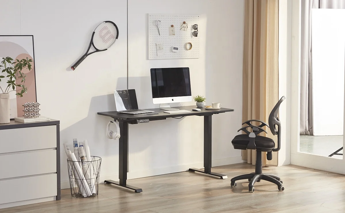 Sit And Stand Desk  With Memory Controller  Height Adjustable Desk