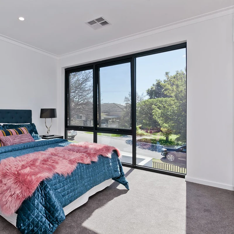 Australia standard AS2047 commercial windows aluminum awning double panel windows aluminium double glazing windows