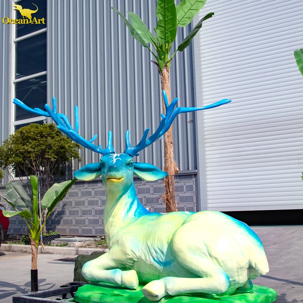 Amusement Theme Park Simulation Animal Model Animatronic Model for Sale