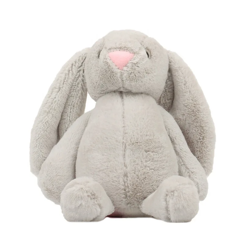 Personalised Long Ear Color Stuffed Soft rabbit peluche perfect flower girl gift Bunny plush toy