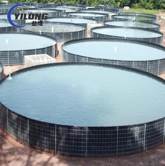 Tarpaulin Liner Aerators Fish Farming Ras Biofloc System Aquaculture Equipment