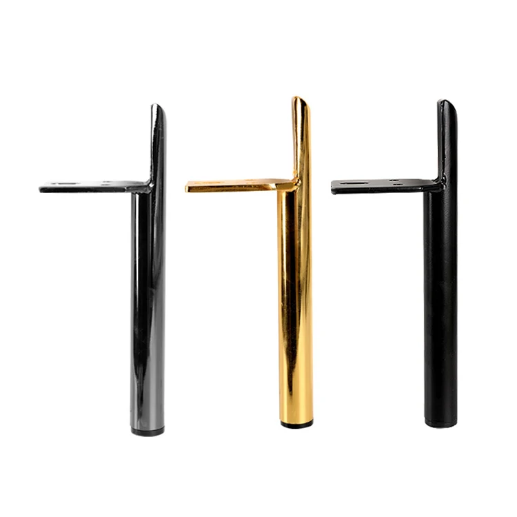 Роскошные стильные золотые черные металлические ножки для мебели дивана прикроватный столик подставка телевизора шкафа в ванной комнате