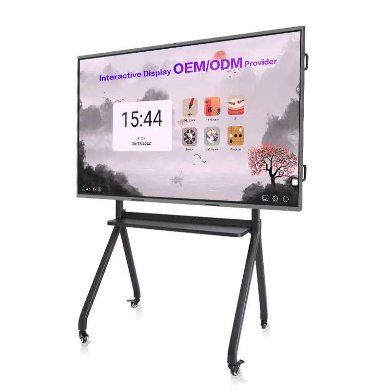 digital whiteboard touch screen digital led lcd display smart board for school remote control