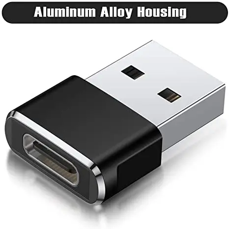 Адаптер DAZ с USB C «мама» на «папа» адаптер зарядного кабеля типа A для iPhone 11 12 Mini Pro Max Airpods iPad