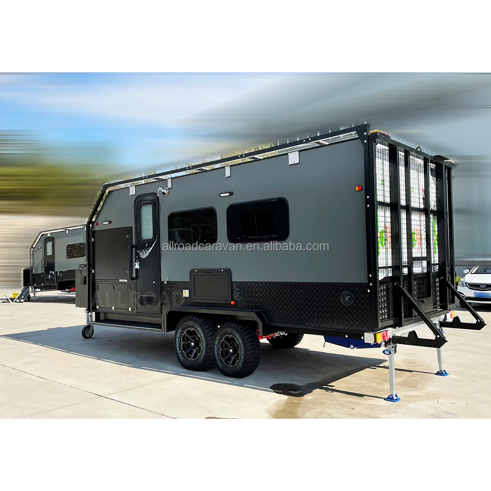 2024 4WD Aluminum Alloy Frame Off-Road Camper Trailer