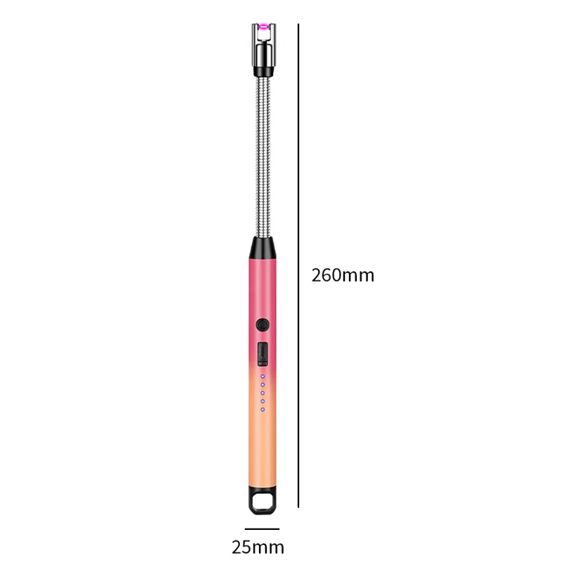 Cheap Windproof 360 Free Rotation BBQ Lighter Wholesale USB Rechargeable Electric Arc Lighter For Candle Kitchen Fireplace