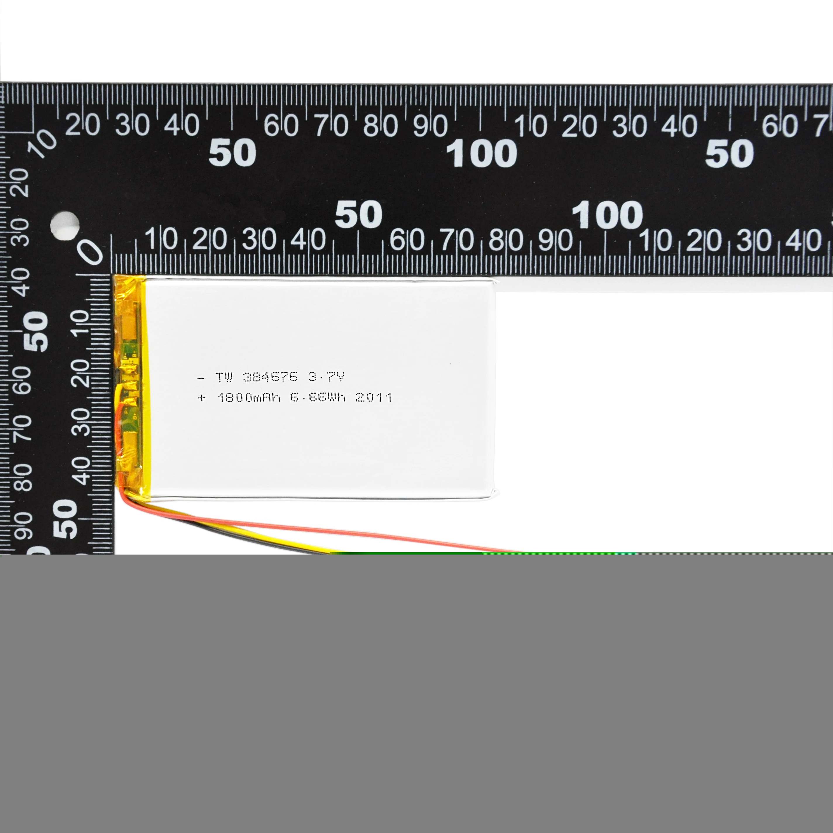 High capacity rechargeable li-polymer battery 3.7v 384676 lithium polymer battery li-polymer battery