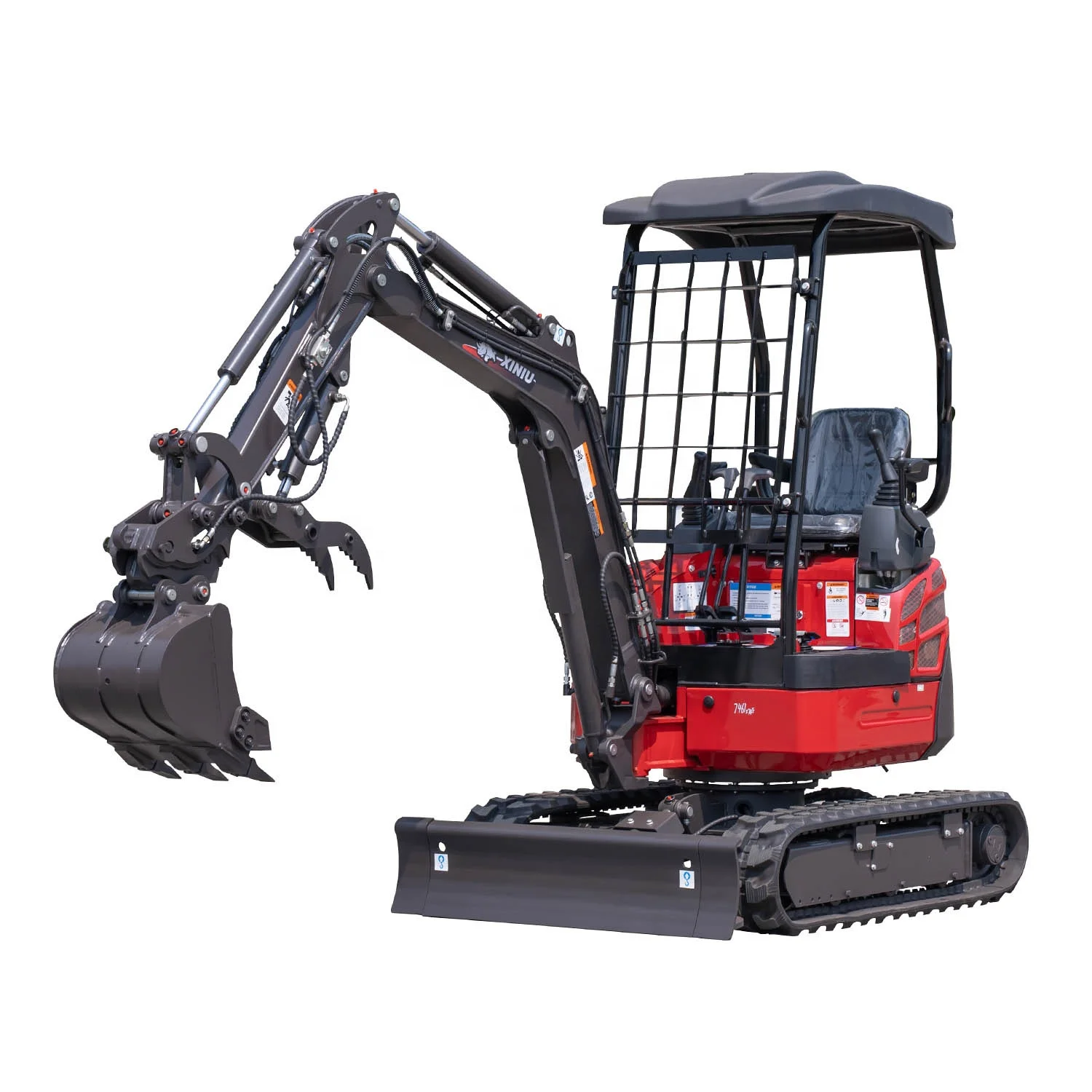 Rhinoceros XN18 1T 1 7T 2T 2 5T гусеничный гидравлический садовый 360 микро-экскаватор небольшой компактный мини-экскаватор