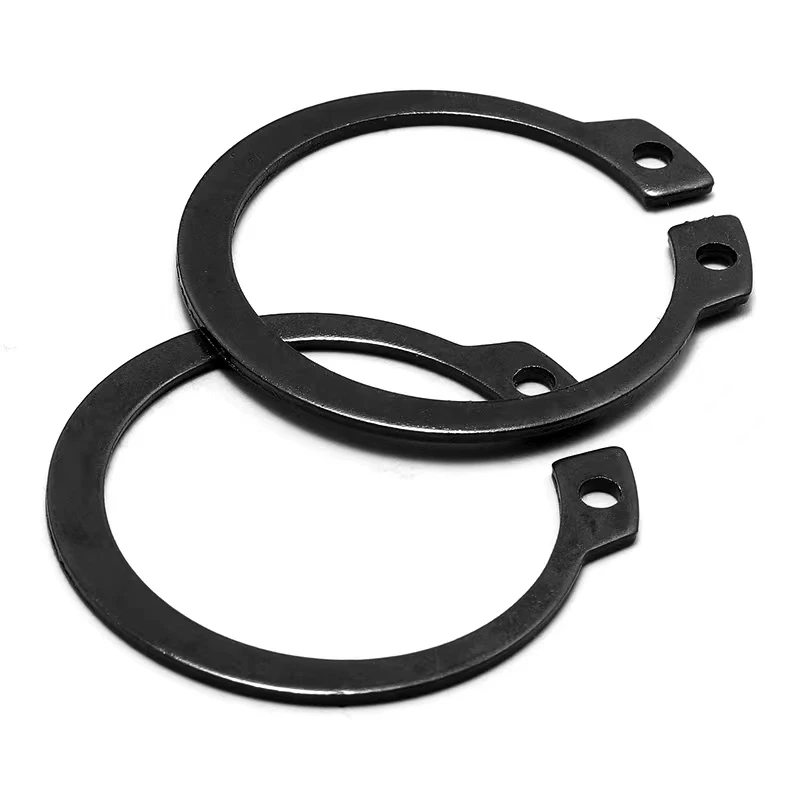 Spring steel black oxide DIN471 series external retaining rings for shafts