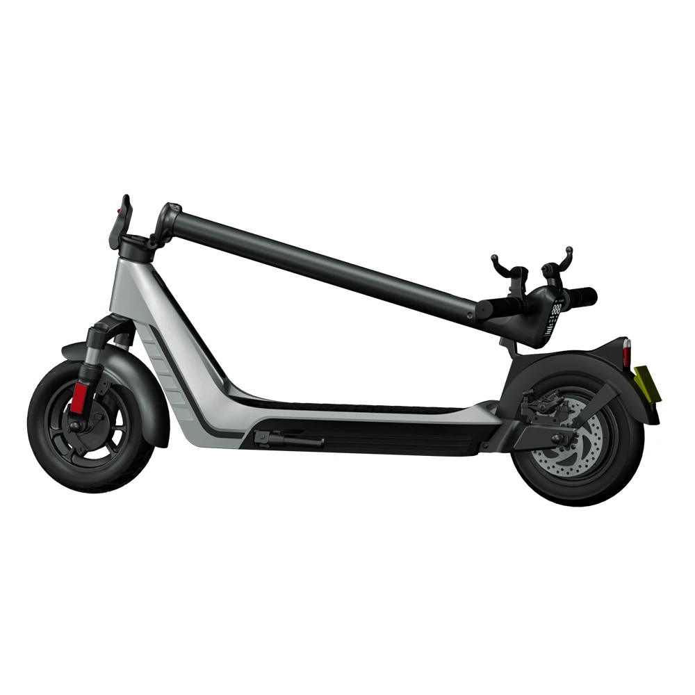2021H&O New Design H20 Escooter 10 Inch Tire 350W Trotinette Electrique Dual Suspension Disc Brake Foldable Electric Scooter