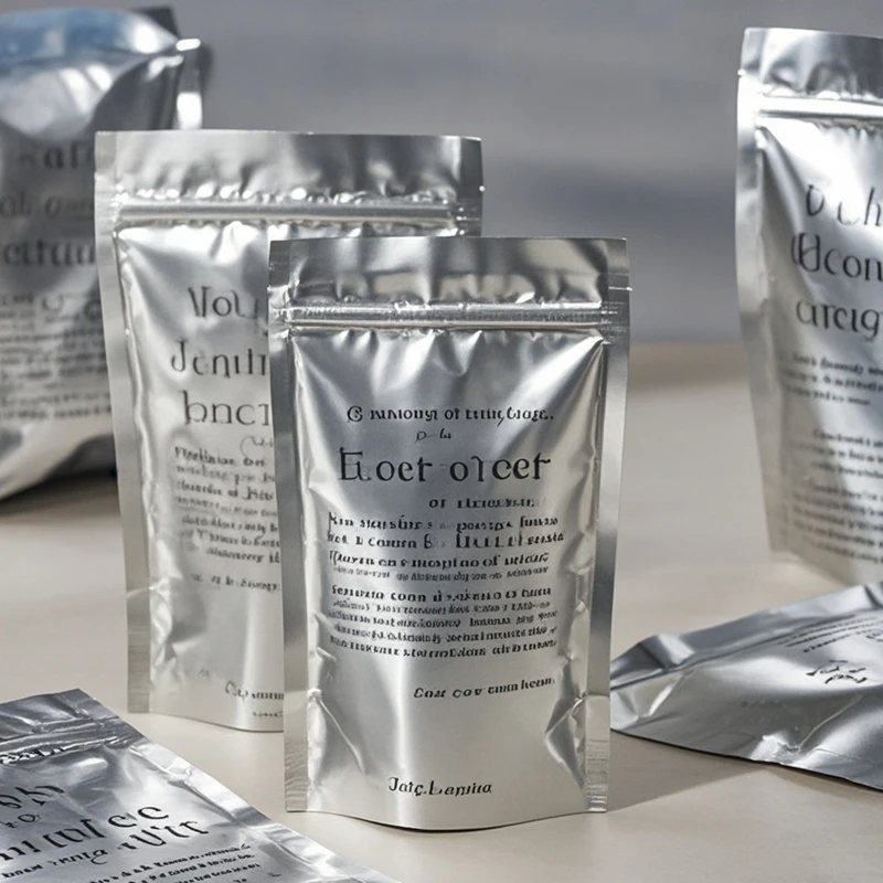 China Factory 3 Sides Mylar Bags Aluminum Foil Bag Plastic Vacuum Sealer Bag