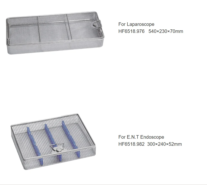 Aluminium New Stainless Steel medical surgical ent tray sterilization tray container box sterilizer box