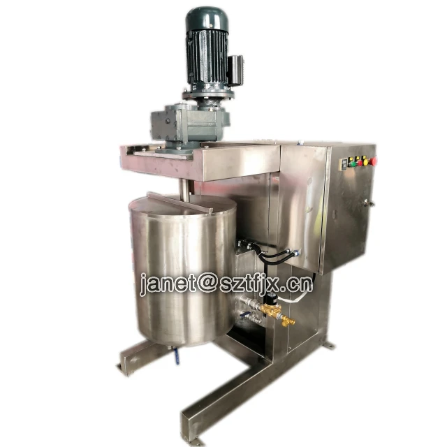 TQMJ50 Chocolate Ball Mill Machine 50kg per batch