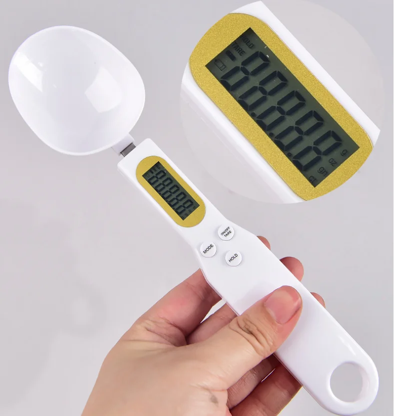 Factory Directly Selling 500G/0.01g Digital Spoon Scale  ABS Measuring food kitchen scale PT-405