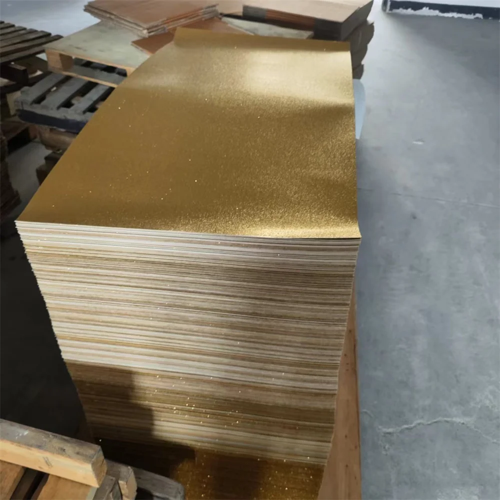 Children DIY Cardboard Colorful Glitter Paper Crafts Sheet for Art Project Scrapbook Birthday Wedding Party