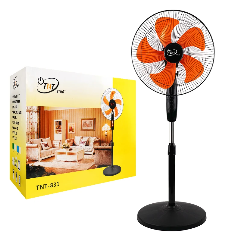 TNTSTAR TG-831 High Quality Prices Oscillating Pedestal Fan Bases Plastic CB Ce Hotel Floor Household Air Cooling Fan ROHS Free Africa