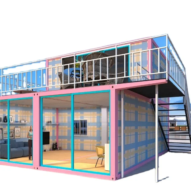 BAIDA Manufacturers Living Security Prefab Modular Container House Easy Installation Prefabricated Mobile Building Warehouse