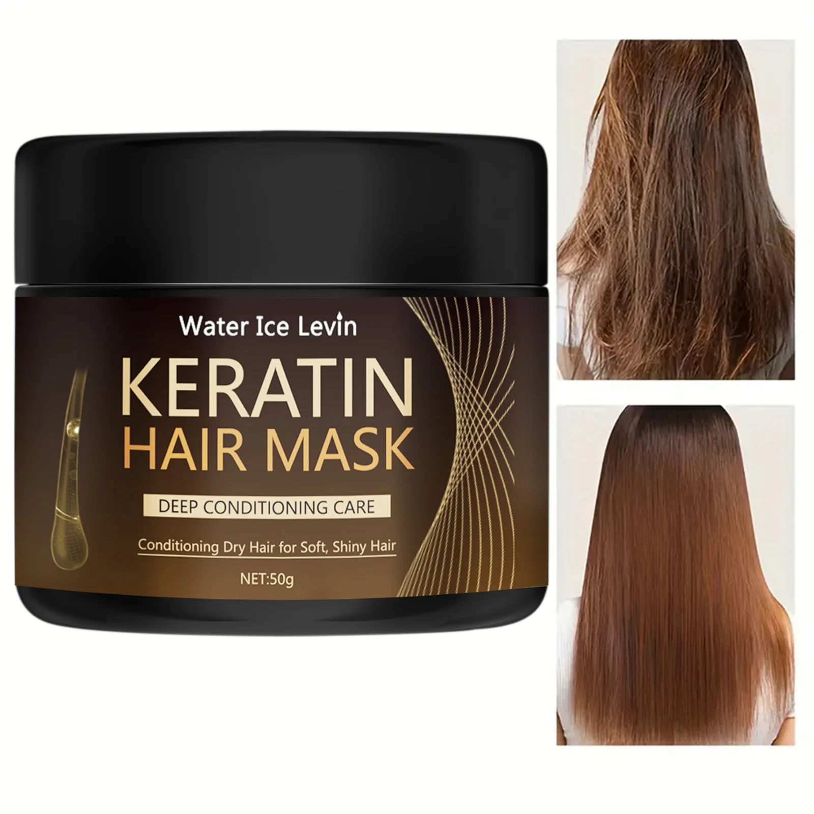 Professional hair care anti restless keratin hair cream deep moisturizing suitable for all hair types