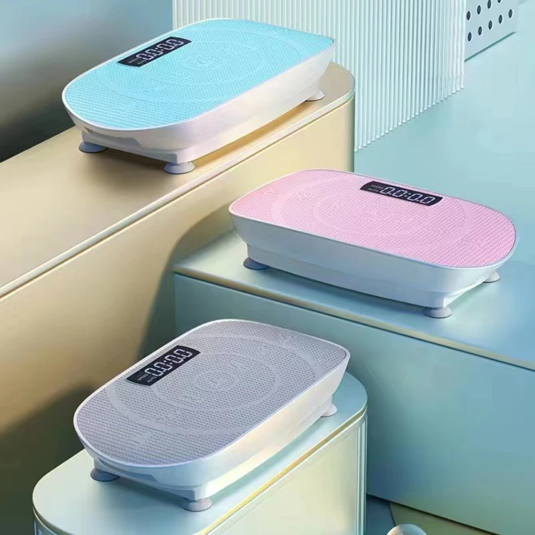 Новое поступление, модный автоматический бесшумный двигатель с вибрационной пластиной, тренажер с музыкой