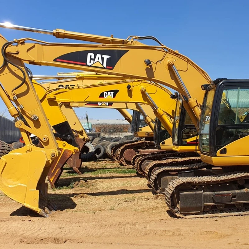 Uesd Cat 320d 329d2 экскаватор гусеничный подержанный Китай с 80% Новинка для
