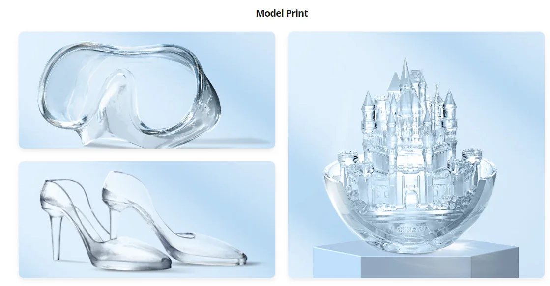 Оптовая продажа 1 кг высокоточная высокопрозрачная смола