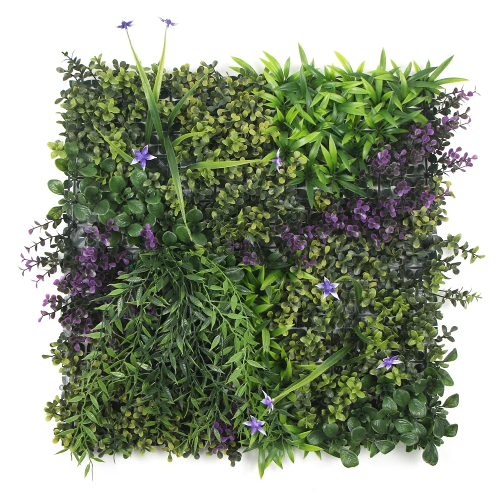 Uland 50*50cm greenery backdrop garden artificial hedge fence green leaf wall