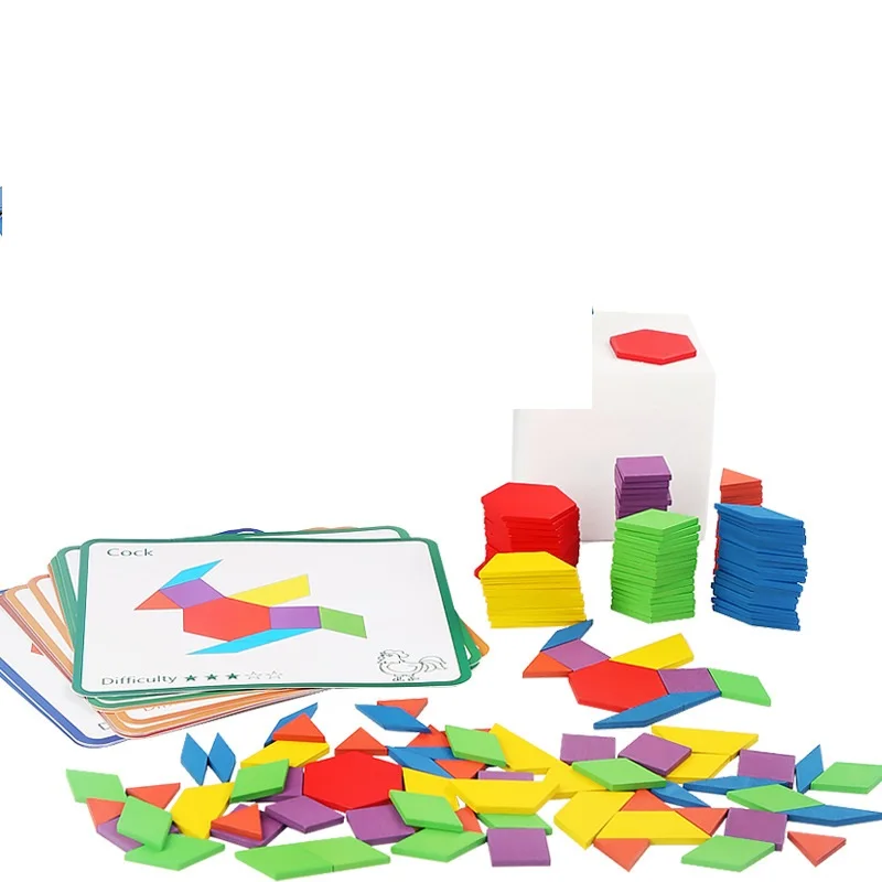 New bigger 155pcs puzzle Wholesale kids intelligent Educational wooden 155pcs jigsaw puzzles for kids