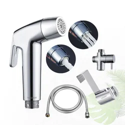 Leelongs Bathroom Pet Cleaning Bidet Hand Sprayer Baby Diasper Sprayer Bidet Sprayer Kit