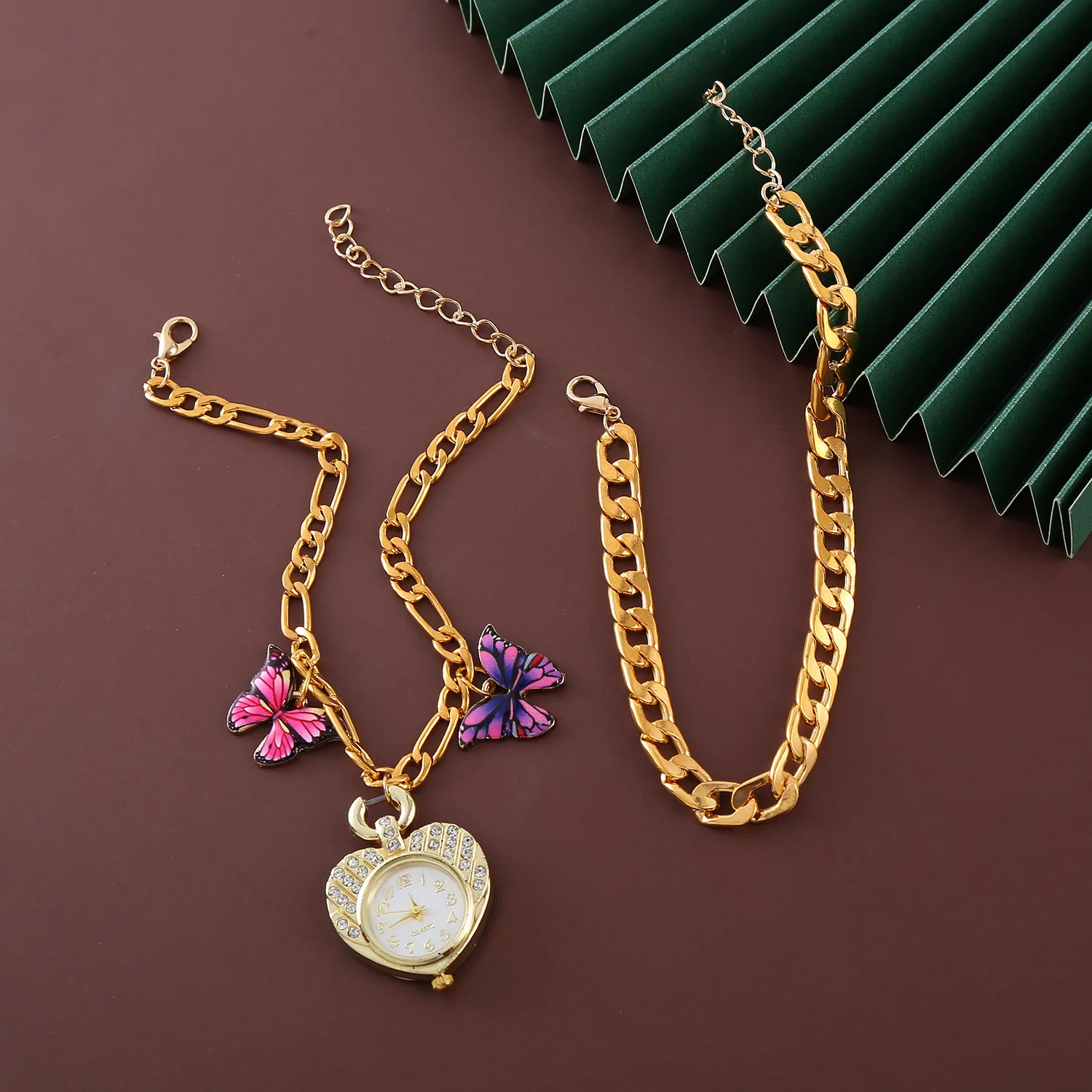 Butterfly new fashion love Lady Bracelet Watch