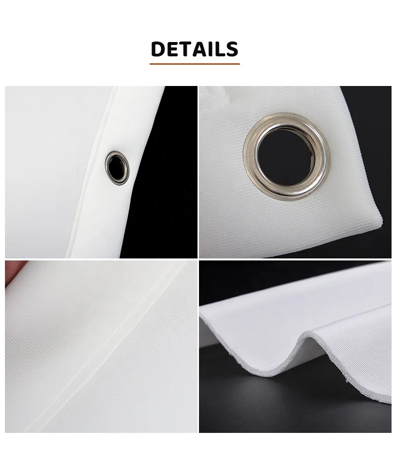 Custom Flame Retardant Double-sided 3D Anti-rebound Sound-absorbing Golf Simulator Impact Screen For Golf Simulator