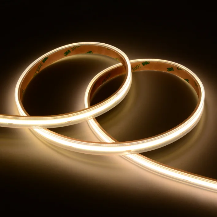 8mm Wide 480LEDs/m Dc12v 24v Free Cuttable 12v Led Strip IP20 IP65 IP67 IP68 Led Cob Strip Light