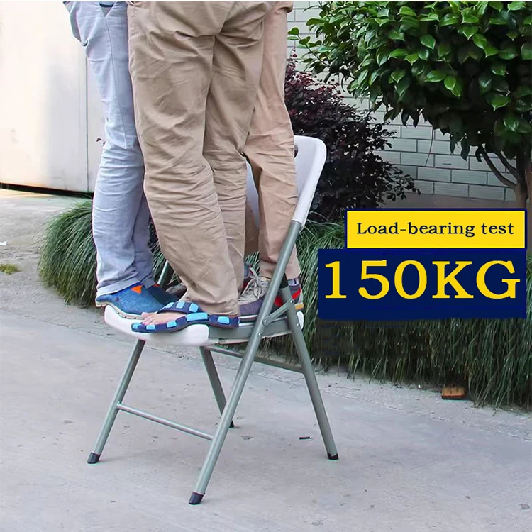 Folding Chairs Wholesale Cheap HDPE for Weddings Versatile Foldable Plastic Stainless Steel Plastic Table and Chairs Modern