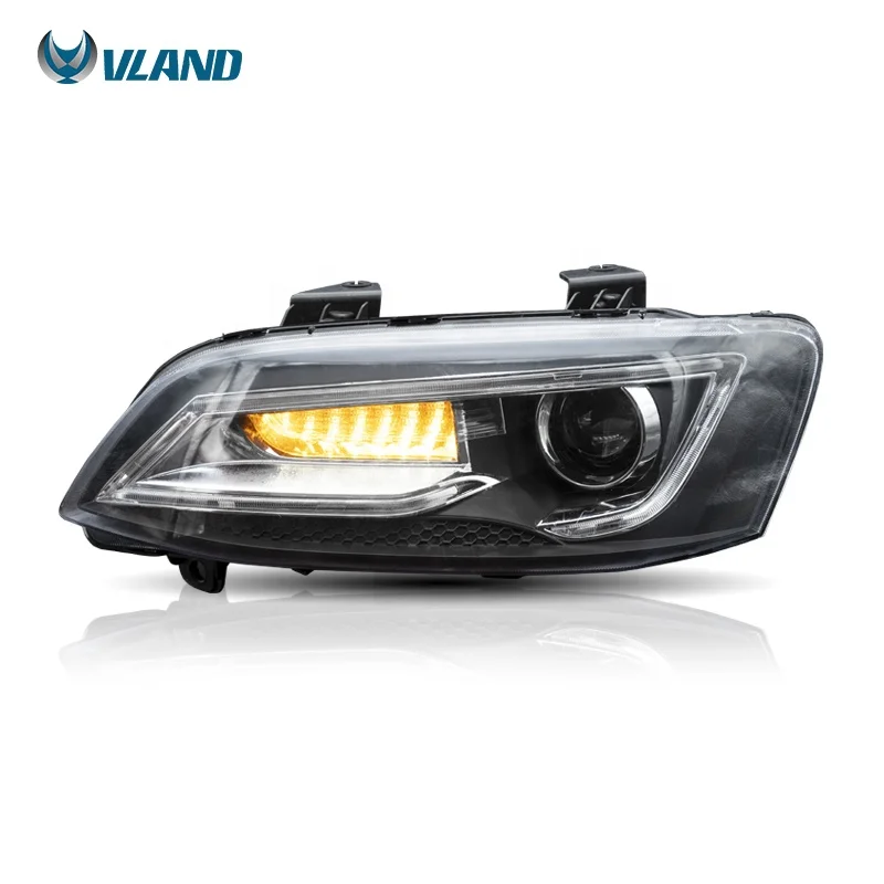 VLAND Factory Manufacturer Sequential LED Turning Calais V sedan 2006-2013 Head Lights For Holden Commodore VE