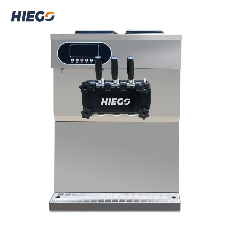 25-28L/H Commercial Cone Ice cream Frozen Yogurt Soft Serve Making Soft Ice Cream Machines