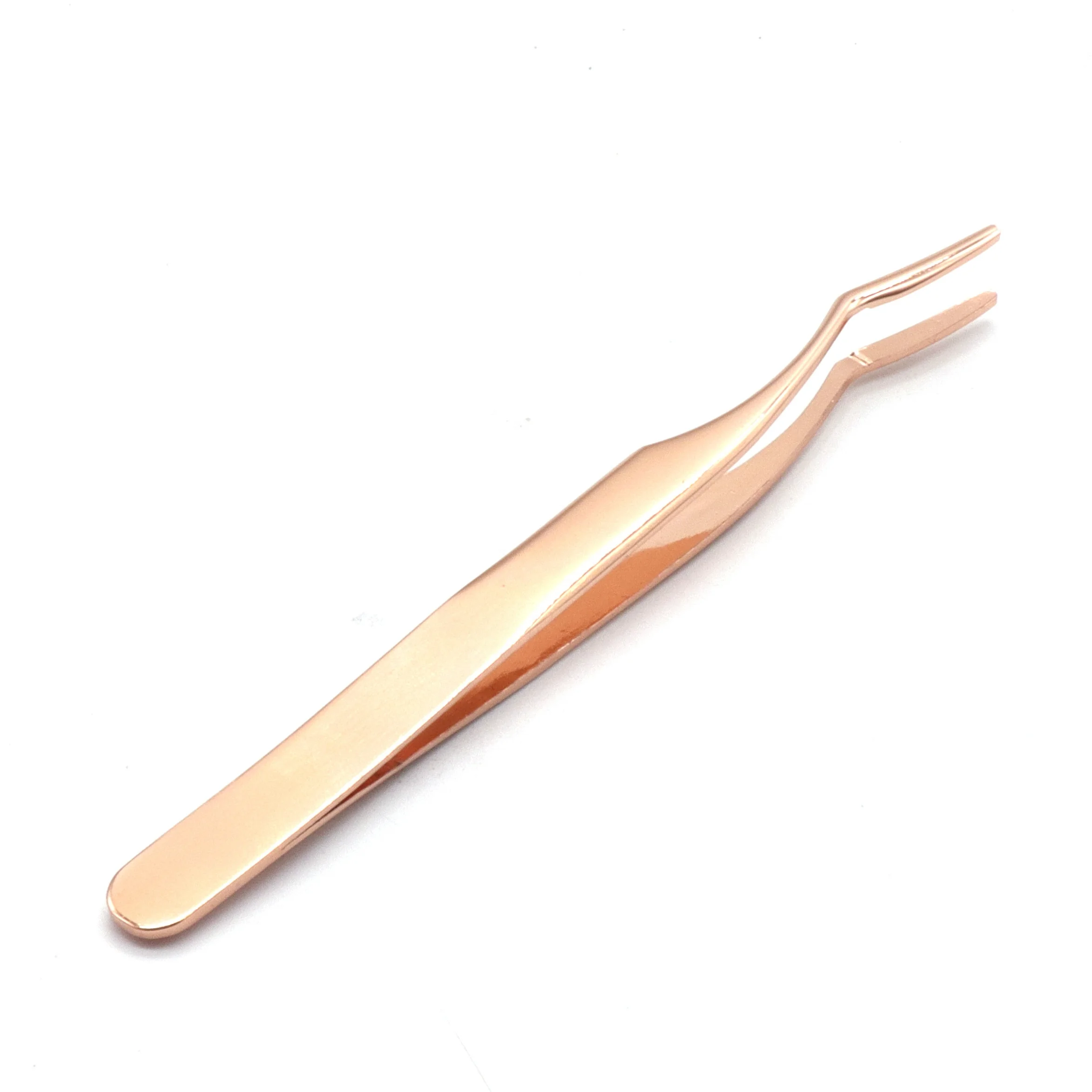 Private Label Logo Eyelash Tweezer Custom Lash Applicator Tool
