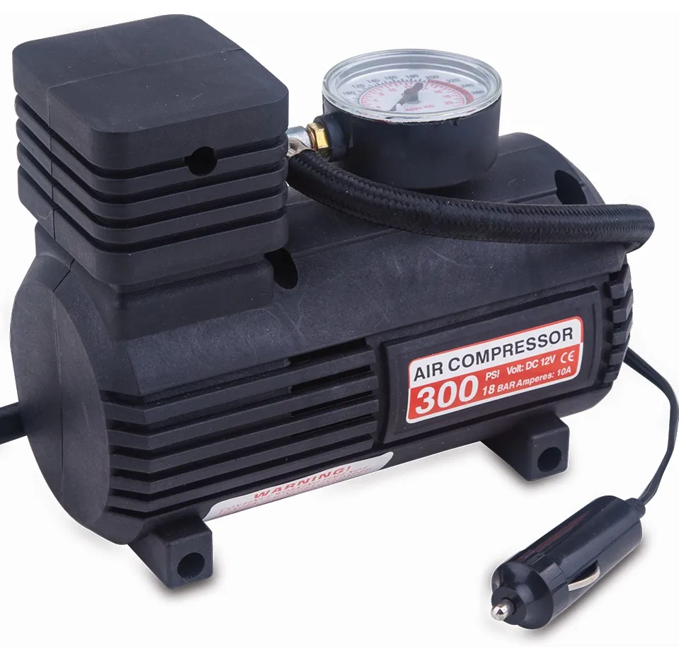 12V Portable Auto Car Electric Air Compressor Inflator Car Air Compressor Car Tyre Inflator