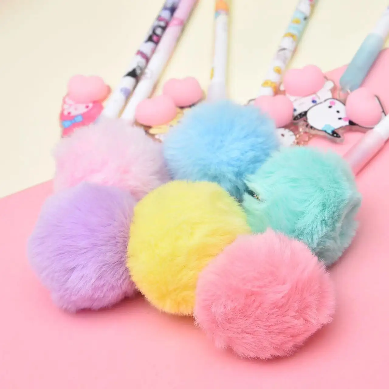 Attractive Price New Type Creative Girl Cute Gel Pen Cartoons Colorful Pen Stationery Kawaii