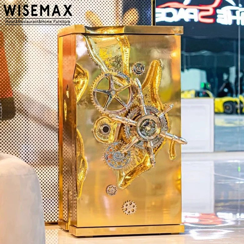 WISEMAX мебель итальянская роскошная вилла сейф для гостиной высококачественные замки спальни из нержавеющей стали шкаф сейфов дома