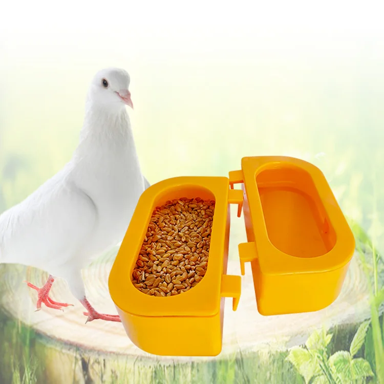 YYC PH189 Plastic hanging cage Quail Dove Chicken feeder bowl Pigeon Bird Drinker Cup
