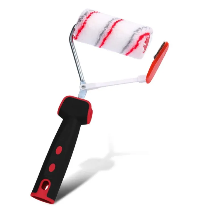 4 inch paint roller with guard paint edger