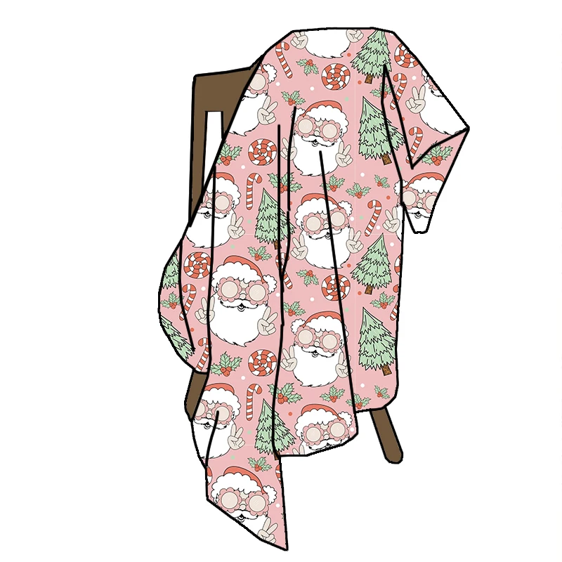 New Arrival Kids Blankets Comfy Fabric Super Cozy Custom Size Print Christmas Western Blankets