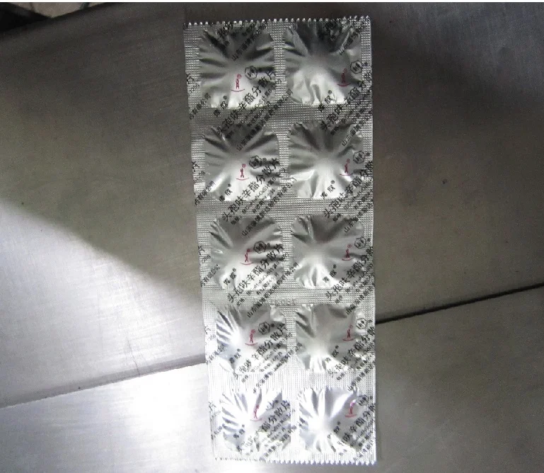 DL-160 Double Side Soft Aluminum Foil Tablet Capsule Blister packing machine
