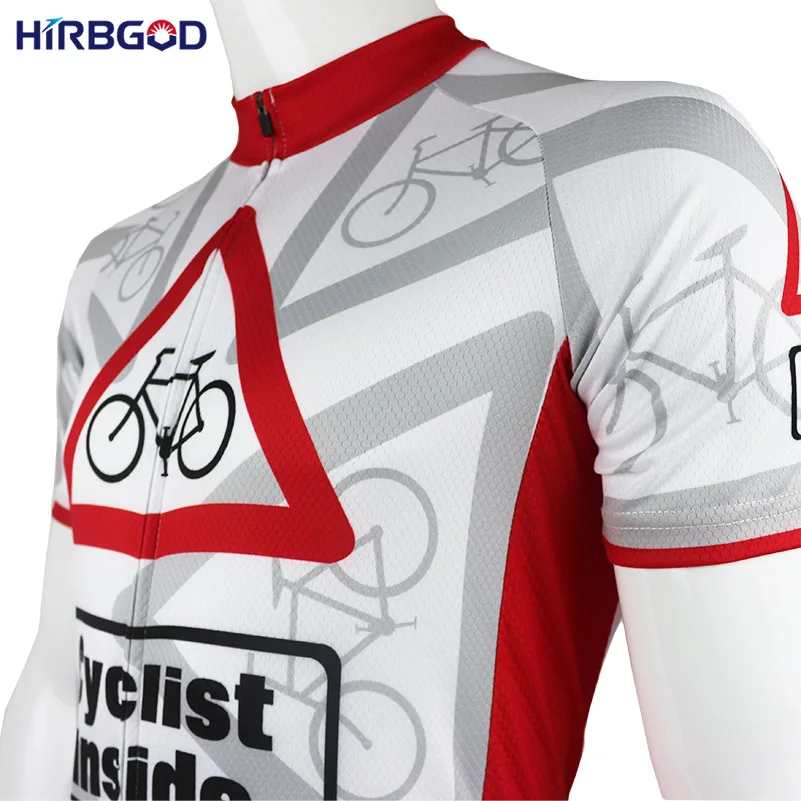 
HIRBGOD Custom cycling wear for cycling team or club, this Cycling jersey designed using top quality 100% Polyester fabric,HK014 