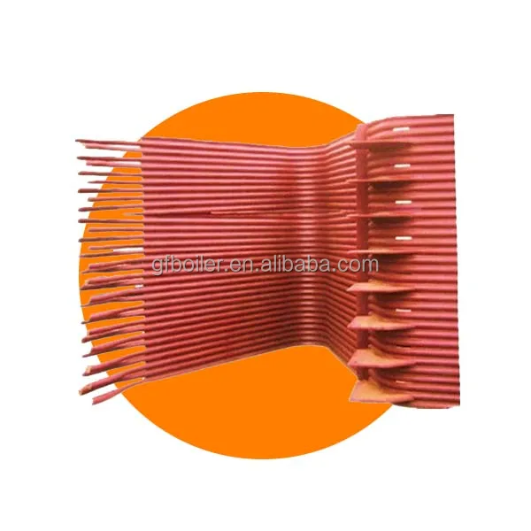 Carbon Steel Boiler Spare Parts Waterwall Panel For Water Tube Steam Boiler
